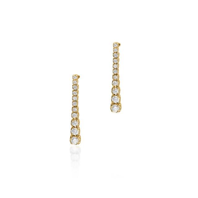 Kolczyki złote Recarlo