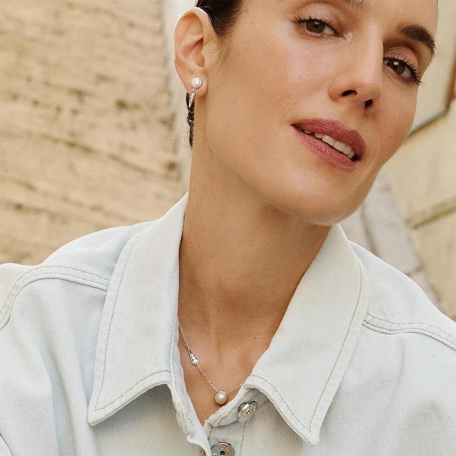 Kolczyki srebrne Royal Star