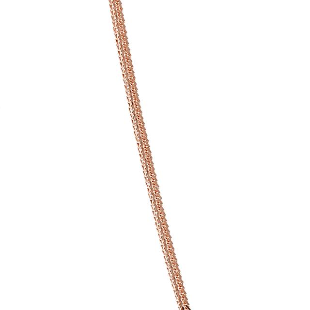 Łańcuszek różowe złoto lisi ogon