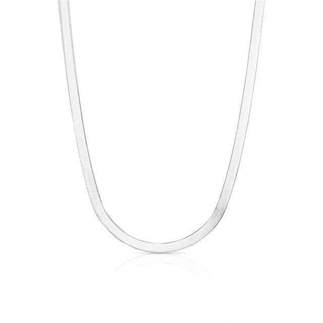 Naszyjnik złoty bicolor żmijka