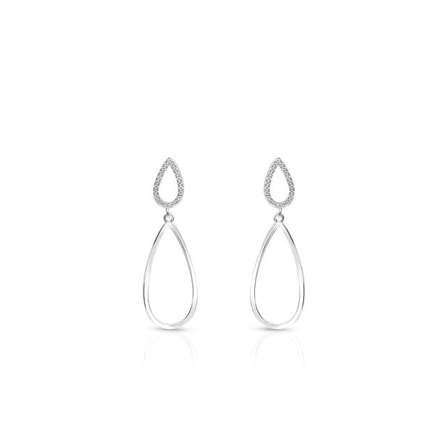 Kolczyki srebrne z cyrkoniami