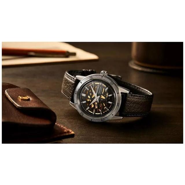 ZEGAREK SEIKO PRESAGE STYLE 60''S SKELETON AUTOMATIC