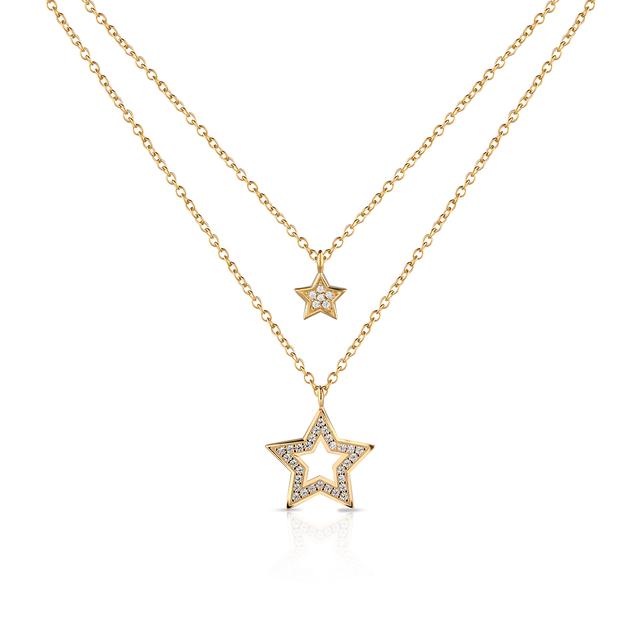 Naszyjnik srebrny Little Star