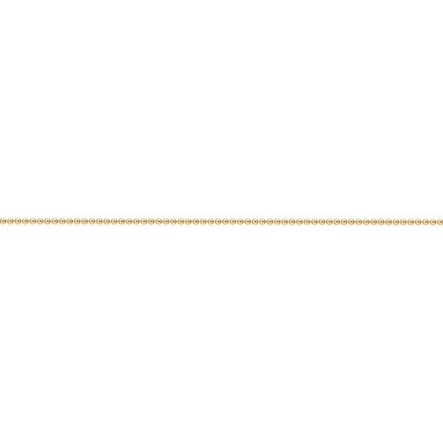 Łańcuszek złoty kulka