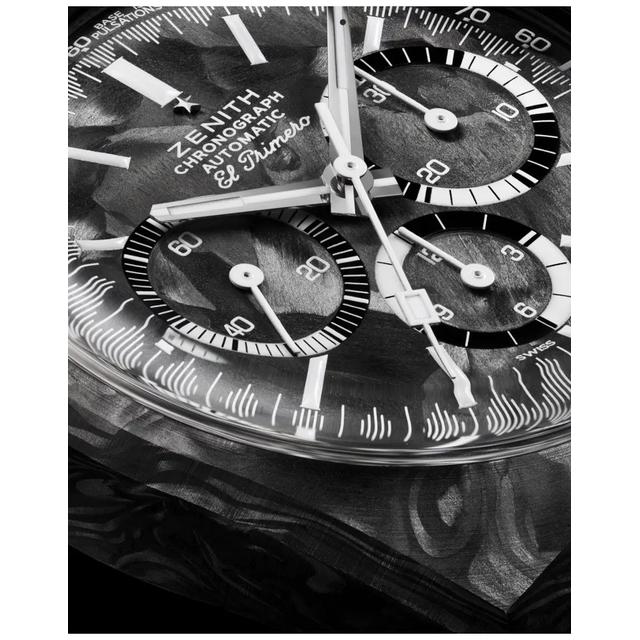 ZEGAREK ZENITH CHRONOMASTER REVIVAL COVER GIRL CARBON LIMITED EDITION