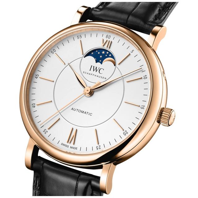 ZEGAREK IWC SCHAFFHAUSEN PORTOFINO AUTOMATIC MOON PHASE