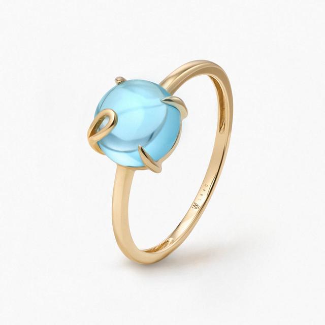 Pierścionek złoty KOI