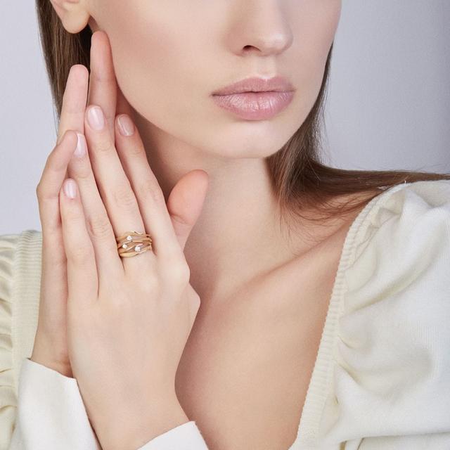 Pierścionek złoty Anna Maria Camilli