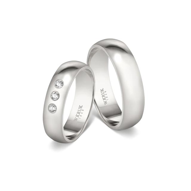 Obrączka złota PROMISO damska