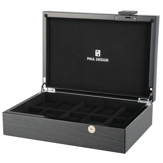 PUDEŁKO PAUL DESIGN COLLECTOR 10 CASE BLACK APRICOT