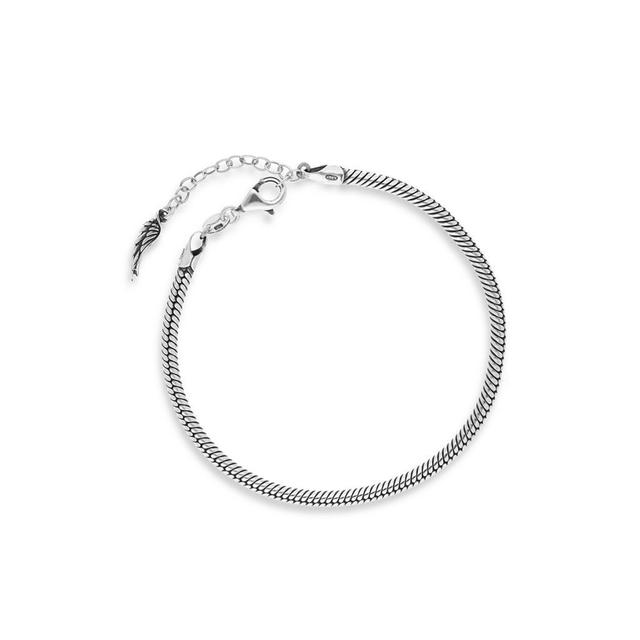 Bransoleta srebrna Freedom