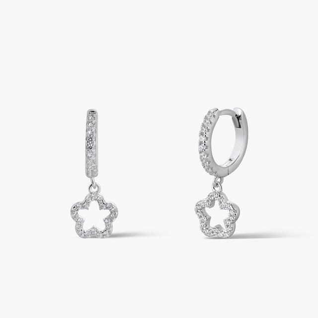 Kolczyki srebrne z cyrkoniami