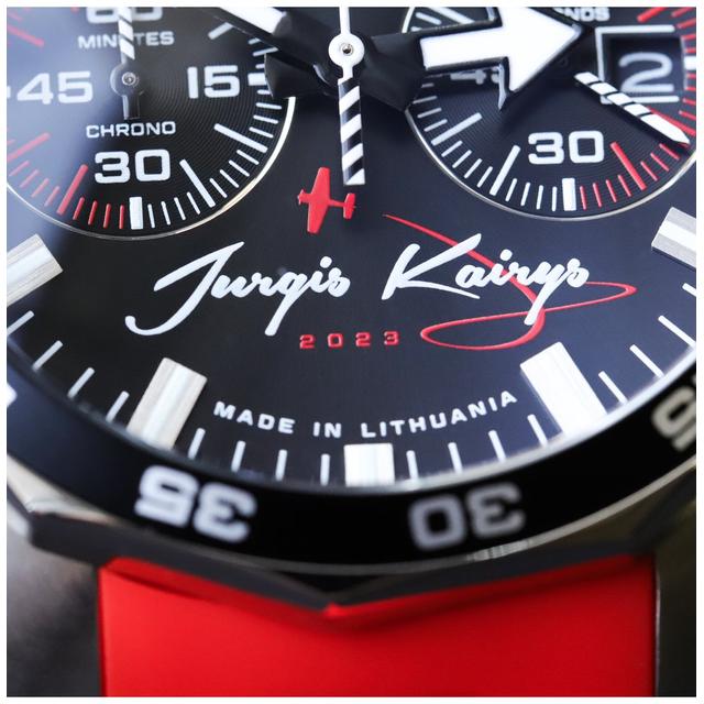 ZEGAREK VOSTOK EUROPE ROCKET N-1 JURGIS KAIRYS CHRONO SPECIAL EDITION