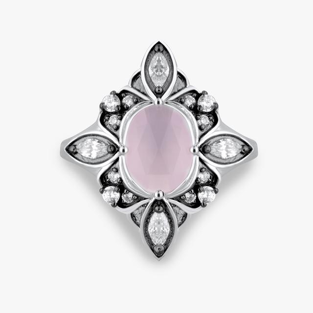 Pierścionek srebrny Royal Star