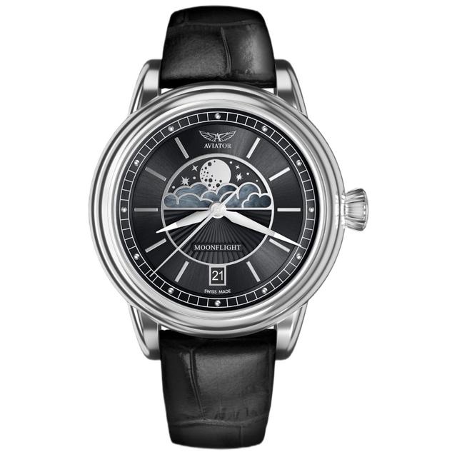 ZEGAREK AVIATOR DOUGLAS MOONFLIGHT