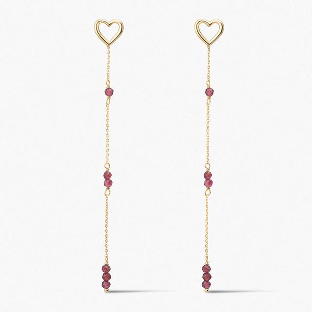 Kolczyki złote Czułość