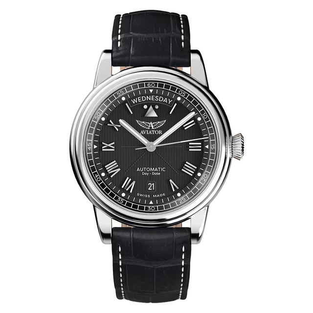 ZEGAREK AVIATOR Douglas Day Date 41