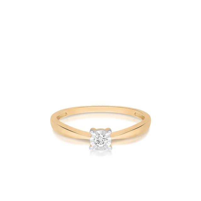 Pierścionek z brylantem