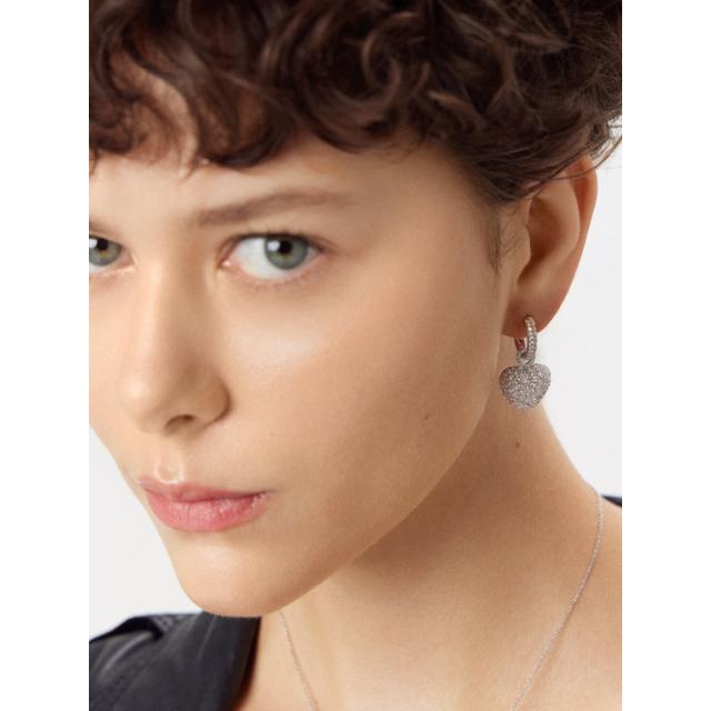 Kolczyki srebrne z cyrkoniami Emblems