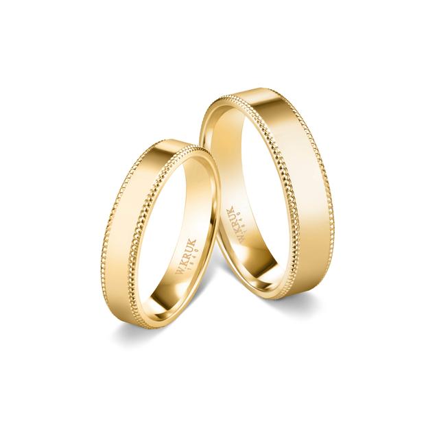 Obrączka złota DALLAS damska