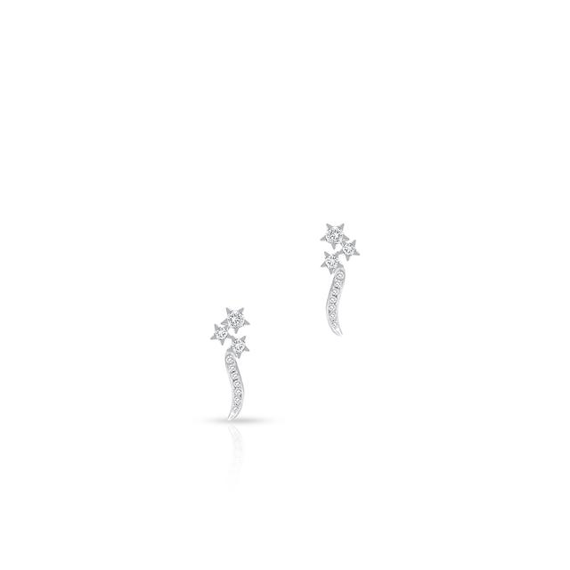 Kolczyki białe złoto z brylantami