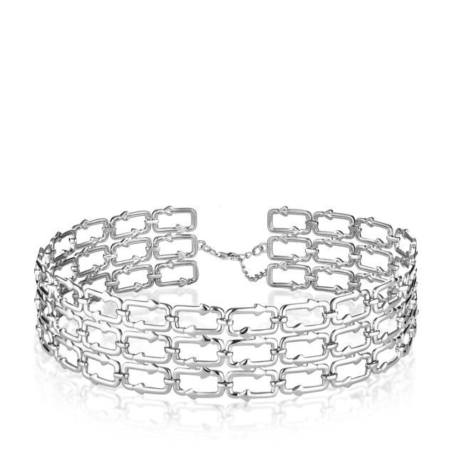 Srebrny choker Longplay