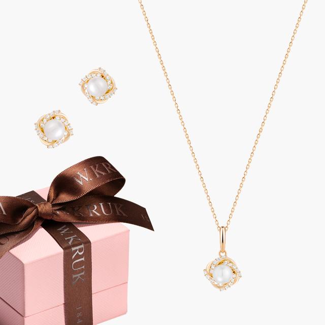 KOMPLET PERŁOWA ELEGANCJA