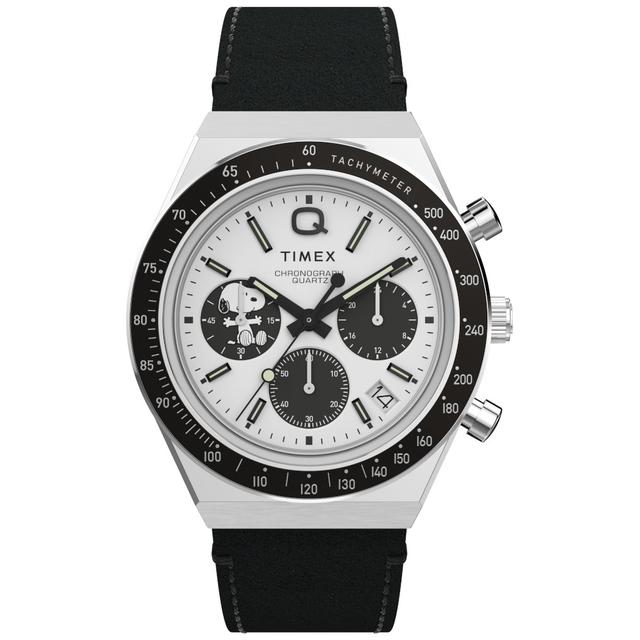 ZEGAREK TIMEX Q TIMEX CHRONOGRAPH X PEANUTS SNOOPY