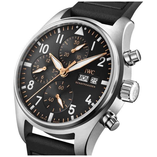 ZEGAREK IWC SCHAFFHAUSEN PILOT''S CHRONOGRAPH APXGP