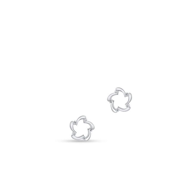 Kolczyki srebrne z cyrkoniami