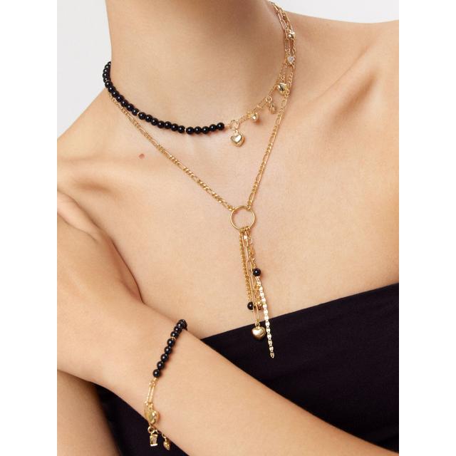 Bransoleta srebrna pozłacana ATELIER