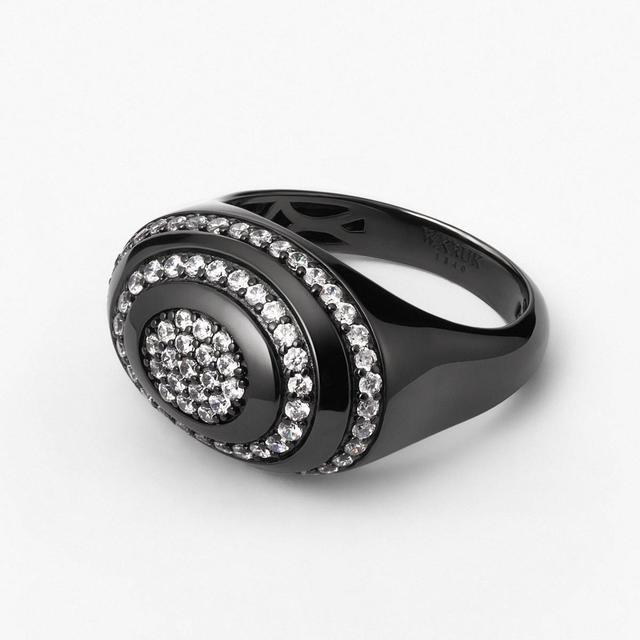 Pierścionek srebrny Meteory