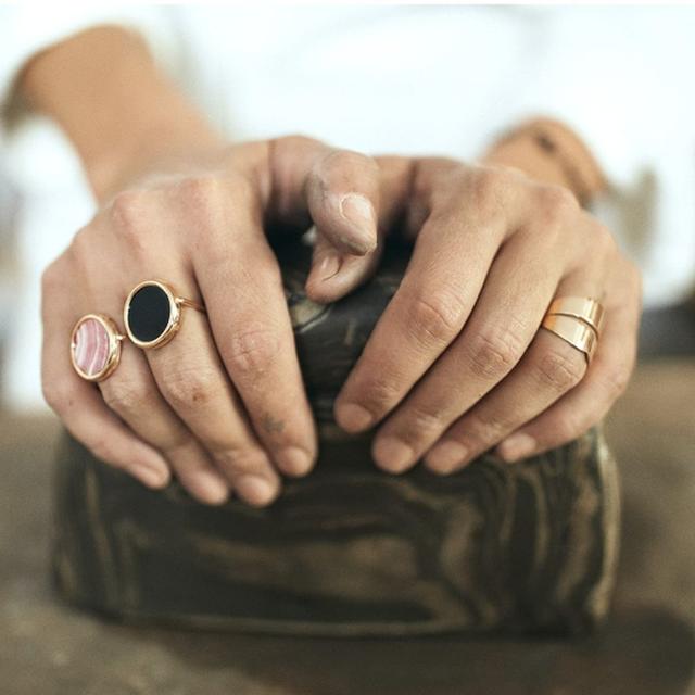 Pierścionek złoty Ginette NY