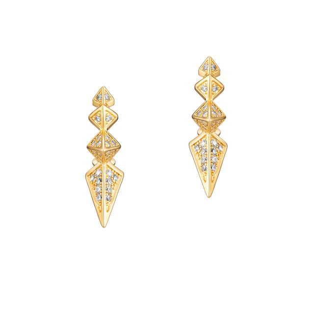 Kolczyki w rockowym stylu Basics