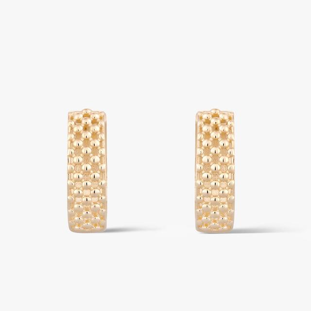 Kolczyki złote ażurowe