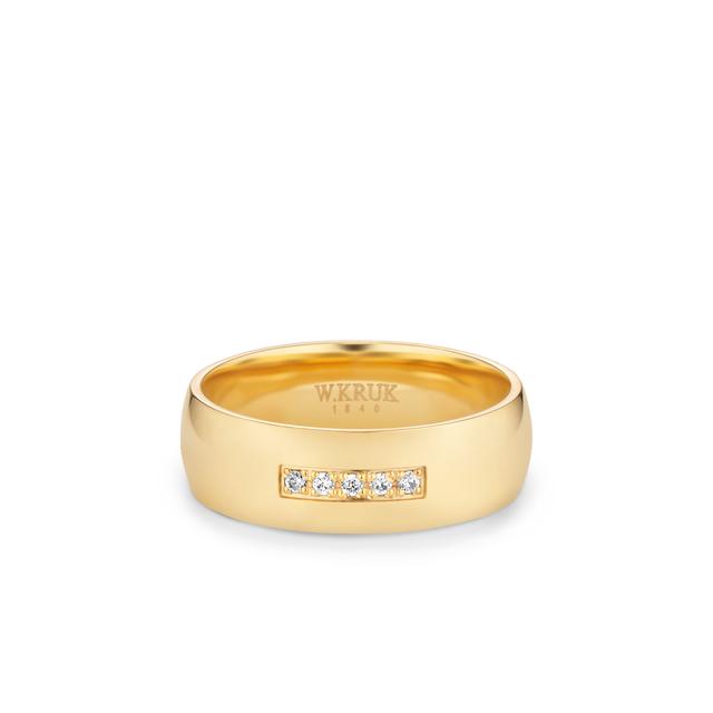 Komplet obrączek złotych AURUM