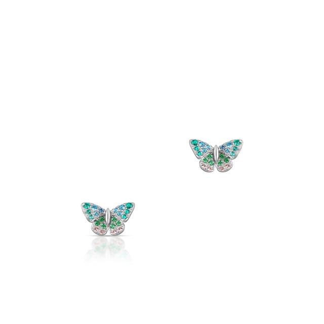 Kolczyki srebrne Preludium Butterfly