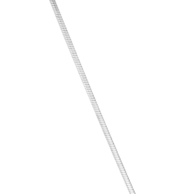 Łańcuszek srebrny żmijka