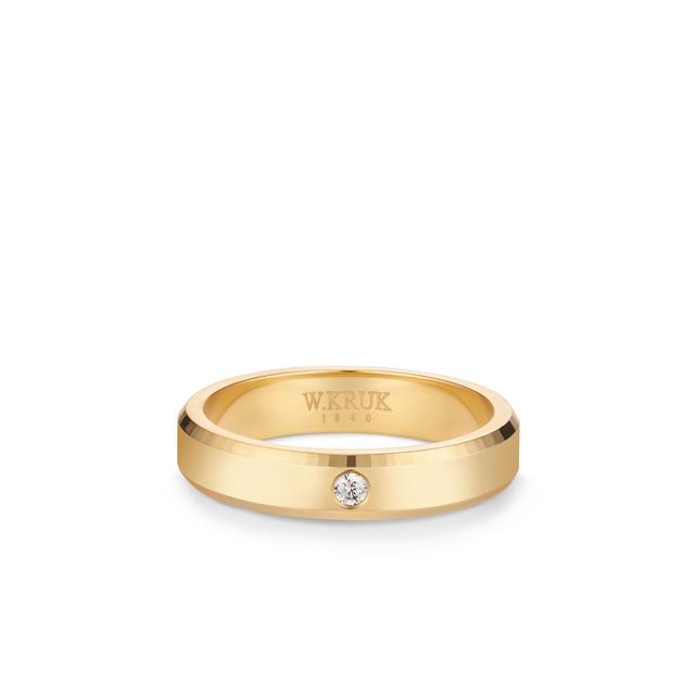 Komplet obrączek złotych MAGICA