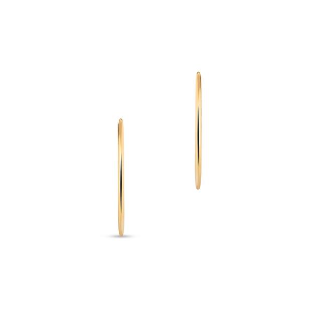 Kolczyki złote koła