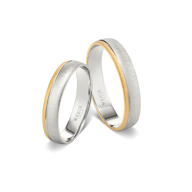 Obrączka złota FUTURA