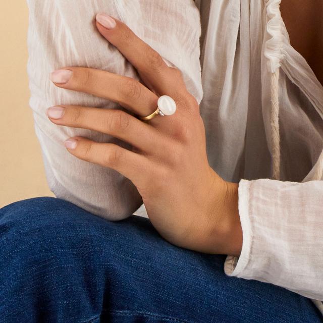 Pierścionek złoty NANIS