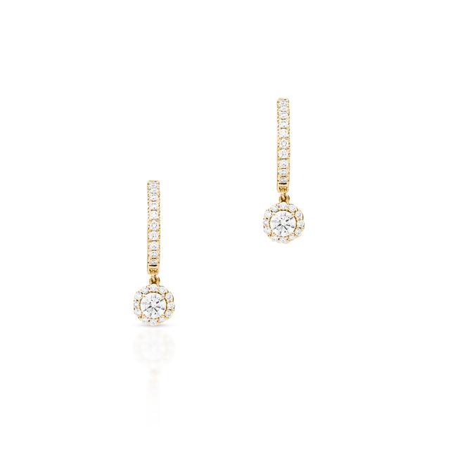 Kolczyki złote Recarlo