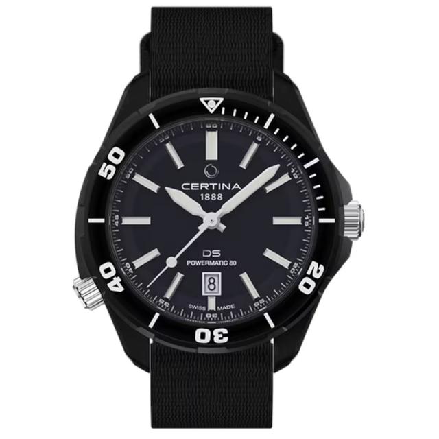 ZEGAREK CERTINA DS+ Kit Black Edition