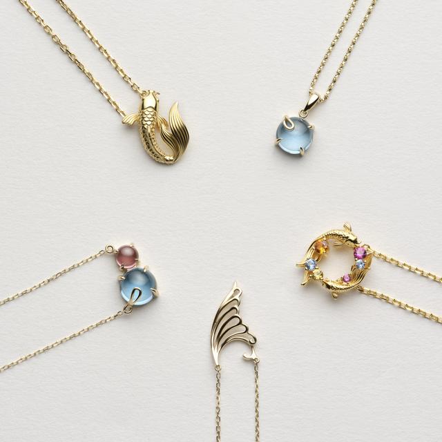 Naszyjnik srebrny KOI