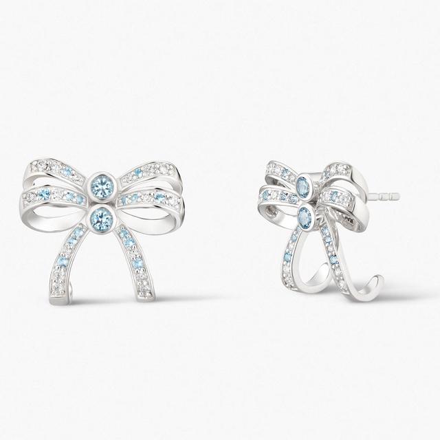 Kolczyki srebrne Balerina