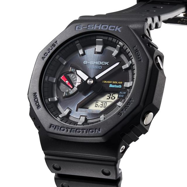 ZEGAREK G-SHOCK Octagon Black CasiOak Solar