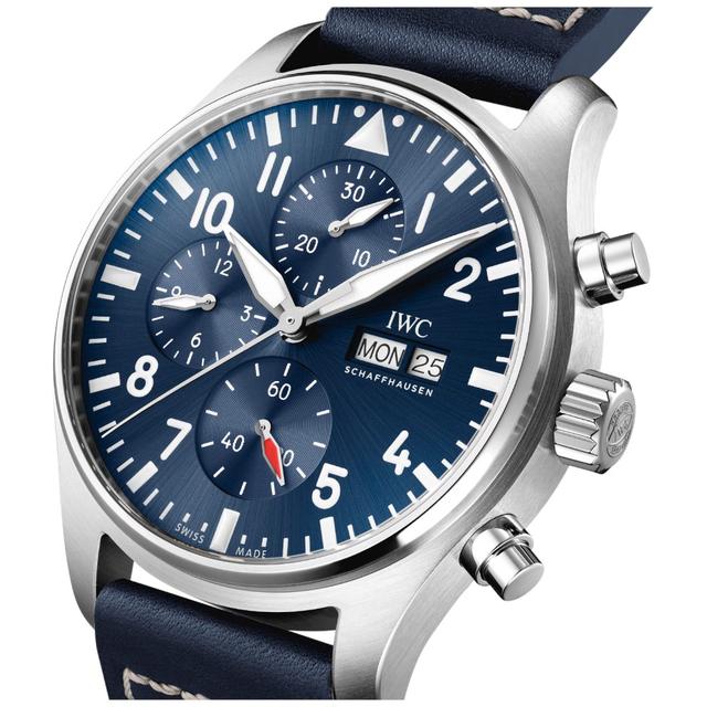 ZEGAREK IWC SCHAFFHAUSEN PILOT'S AUTOMATIC CHRONOGRAPH