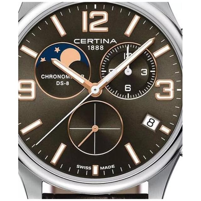 ZEGAREK CERTINA DS-8 Chronograph Moon Phase