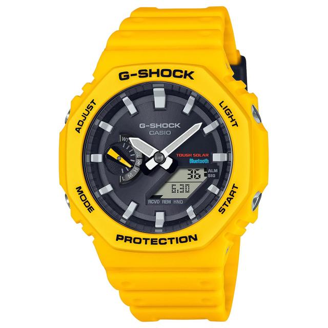 ZEGAREK G-SHOCK Octagon Yellow CasiOak
